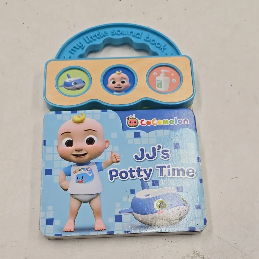 Cocomelon Interactive Blue Learning Book for Potty Training‎
